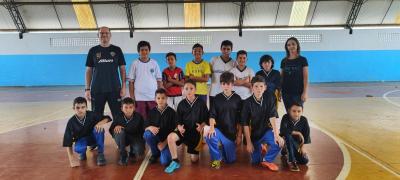 Escola Municipal LeocÃ¡dio JosÃ© Correia desenvolveu o projeto de socializaÃ§Ã£o atravÃ©s de prÃ¡tica esportiva